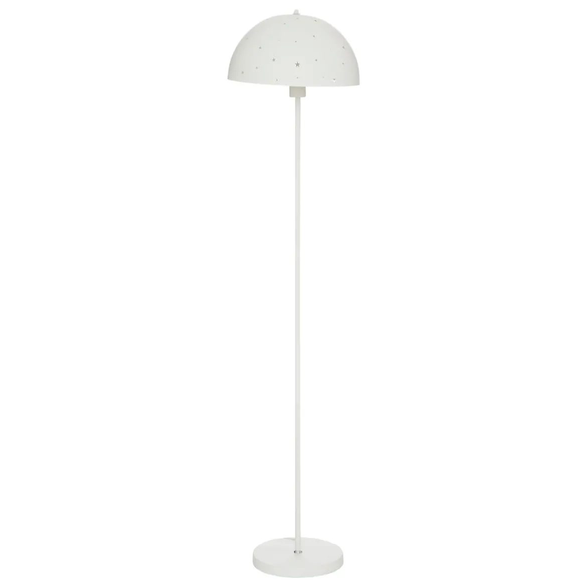 Lámpara De Pie Champi Blanca 35x150Cm