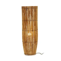 Lámpara de pie de bambú 62cm