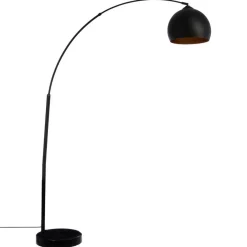 Lámpara De Pie Hyto Negra De Metal 177Cm