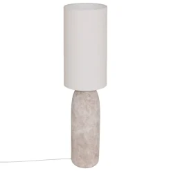 Lámpara de pie KEYAH gris 111cm