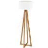 Lámpara De Pie Molu Madera 140Cm