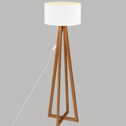 Lámpara De Pie Molu Madera 140Cm