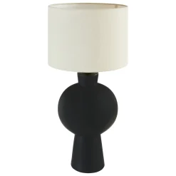 Lámpara de sobremesa YULIA negra 59cm