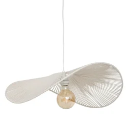 Lámpara de techo ADELIA blanca 58cm
