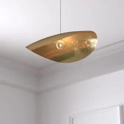 Lámpara de techo ARLO dorada 56cm