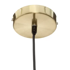 Lámpara De Techo Bola Vidrio 20Cm