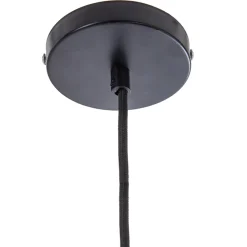 Lámpara De Techo De Metal Dorada 136Cm