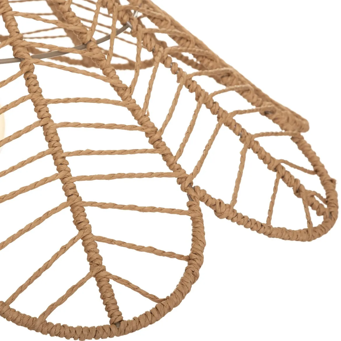 Lámpara De Techo Folk Beige 58Cm