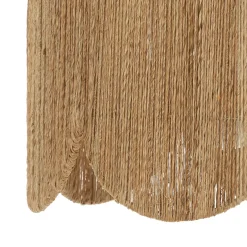 Lámpara De Techo Janice Beige De Yute 38cm