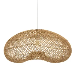 Lámpara De Techo Jeny De Ratán 68Cm