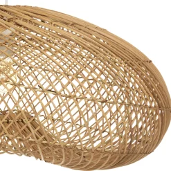 Lámpara De Techo Jeny De Ratán 68Cm