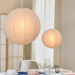 Lámpara de techo JORDY blanca 57cm