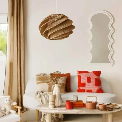 Lámpara de techo OZAN beige 54.5cm
