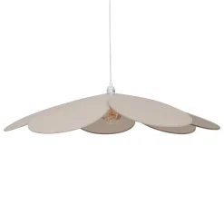 Lámpara de techo PETALA beige 100cm