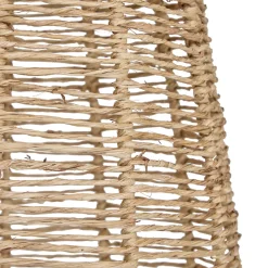 Lámpara de techo TITUS beige de yute 68cm