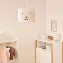 Lámpara de techo TOXEY blanco de metal 110x28cm