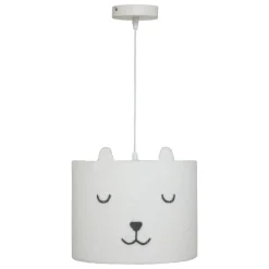 Lámpara de techo TOXEY blanco de metal 110x28cm