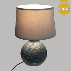 Lámpara Mesa Joas Blanca Cerámica 28.5Cm