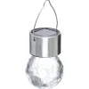 Lámpara Solar Colgante Inoxidable 60Cm
