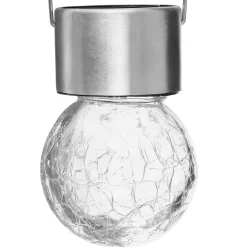 Lámpara Solar Colgante Inoxidable 60Cm