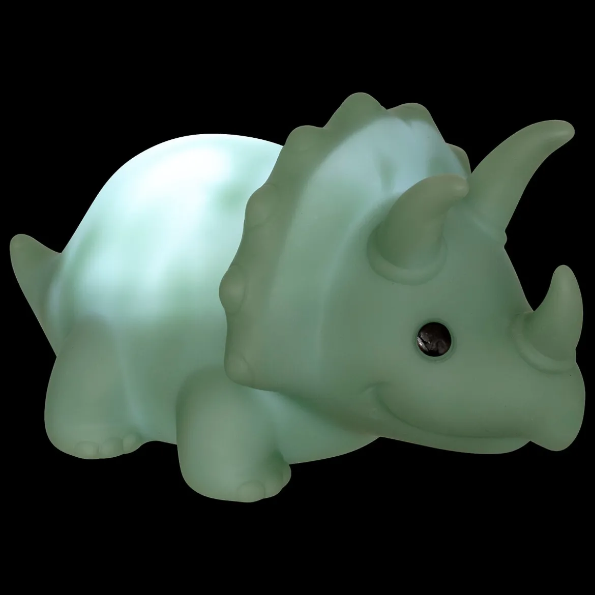 Luz guía dinosaurio verde 17cm