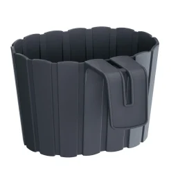 Maceta Boardee Hook Antracita 13x19x21Cm