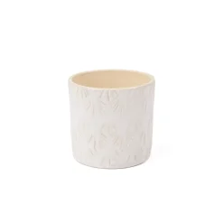 Maceta Cerámica Blanca 11x10Cm