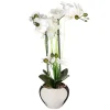Maceta Cerámica C/Orquídea 53Cm