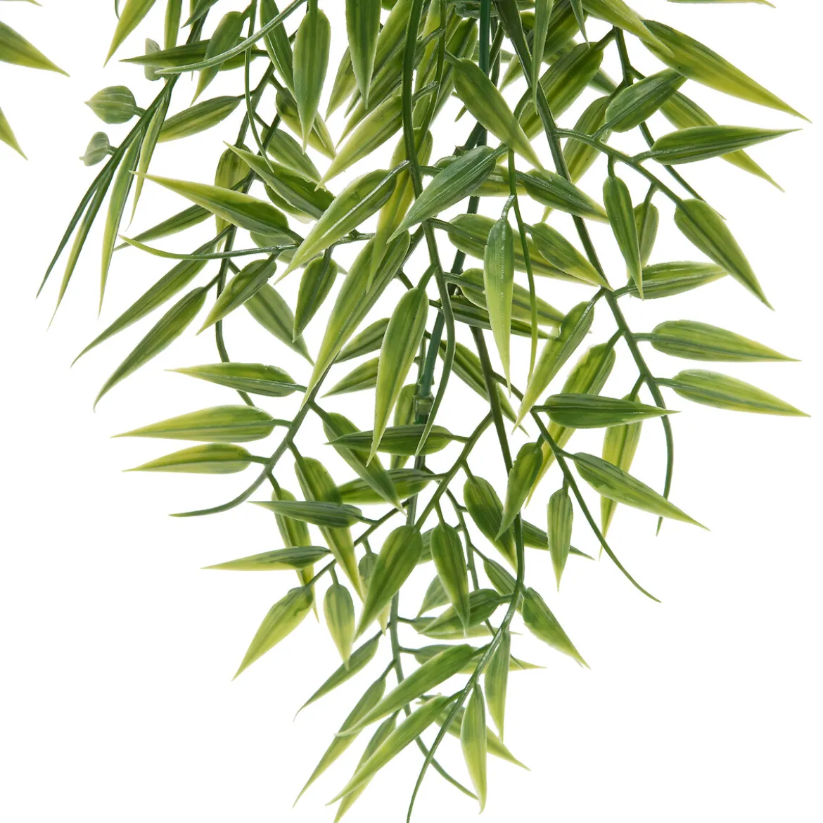 Maceta colgante con bambú artificial 67cm