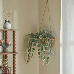 Maceta colgante con planta artificial MONA 26cm