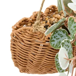 Maceta colgante con planta artificial MONA 26cm