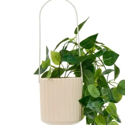 Maceta colgante POOLSIDE con planta artificial