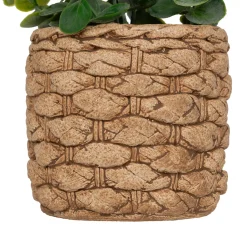 Maceta con eucalipto artificial JAYE 27cm
