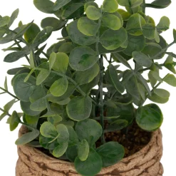 Maceta con eucalipto artificial JAYE 27cm