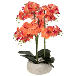 Maceta con orquídea artificial SANAE 65cm