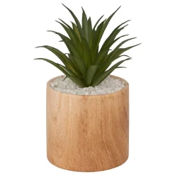 Maceta con planta artificial SOA de cerámica