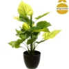 Maceta Con Planta Artificial 45Cm