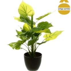 Maceta Con Planta Artificial 45Cm