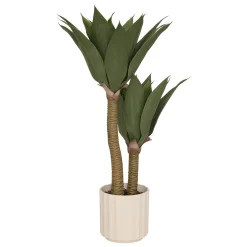 Maceta con planta artificial NYERO