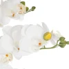 Maceta con planta artificial orquídea 54cm