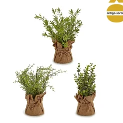 Maceta C/ Planta Artificial 12x31Cm