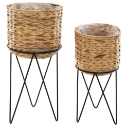 Maceta C/Soporte Tamaño 2/2 25x54x25Cm