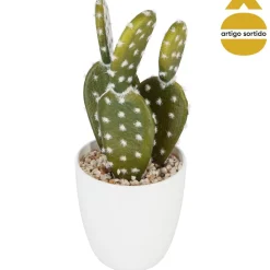 Maceta C/Suculentas Artificiales 18Cm