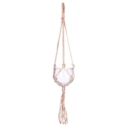 Maceta De Vidrio Colgante 10.5x56Cm
