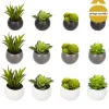 Maceta Imán Planta Artificial 6Cm