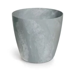 Maceta MATE efecto cemento gris 12.7x13.8x13x8cm