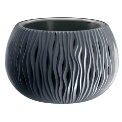 Maceta Sandy Bowl Antracita 29x20Cm