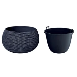Maceta Splofy Antracita 29x20Cm