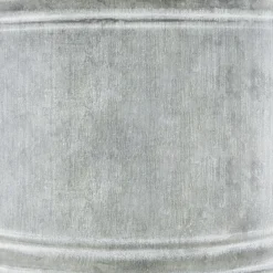 Maceta Tamaño 1/2 18.5x22.5Cm Zinc