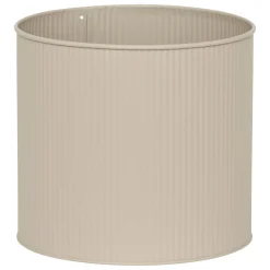 Macetero AZE de metal beige 44,3cm